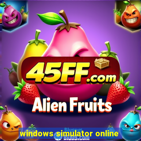 windows simulator online